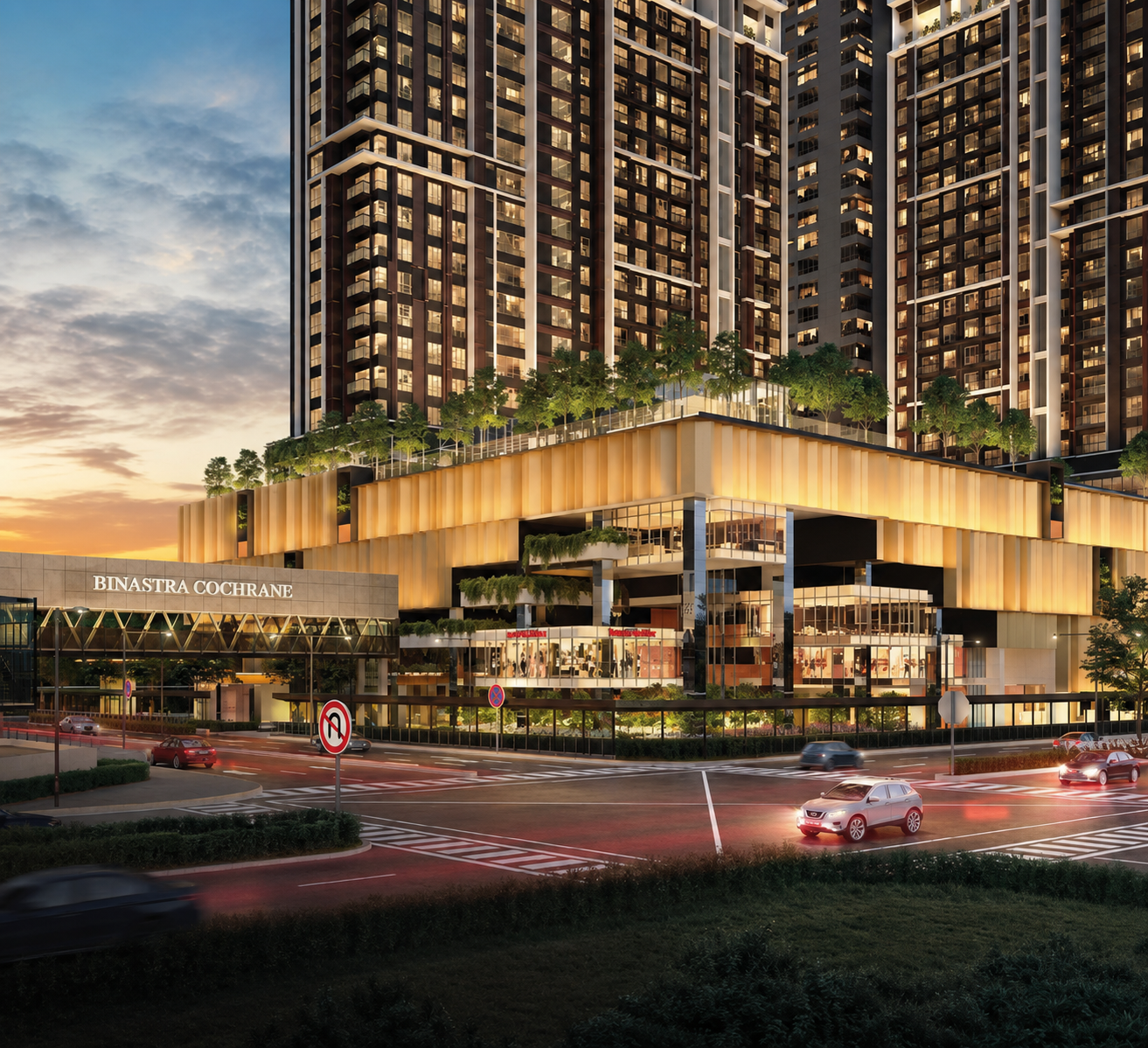 Binastra Cochrane freehold development in central Kuala Lumpur