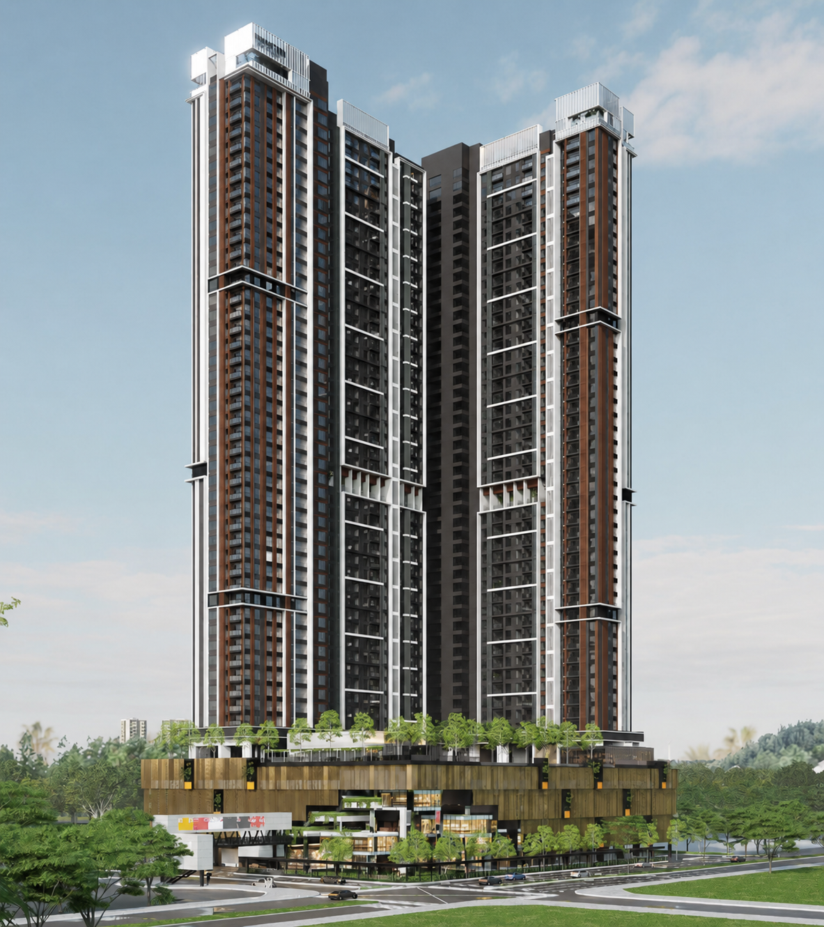 Binastra Cochrane freehold serviced apartment development