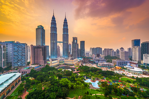Kuala Lumpur skyline representing the prime Cochrane city location
